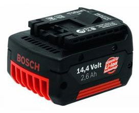 14.4 V -os Bosch 1.3 Ah -s Li-ion akkumulátor felújítás (felújítás utáni kapacitás: 2.0 Ah) termék fő termékképe