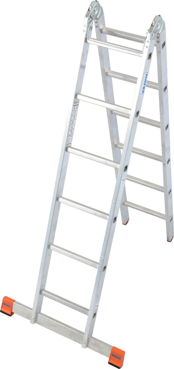 Krause MONTO TriMatic csuklós állólétra, 2x6 fokos termék fő termékképe